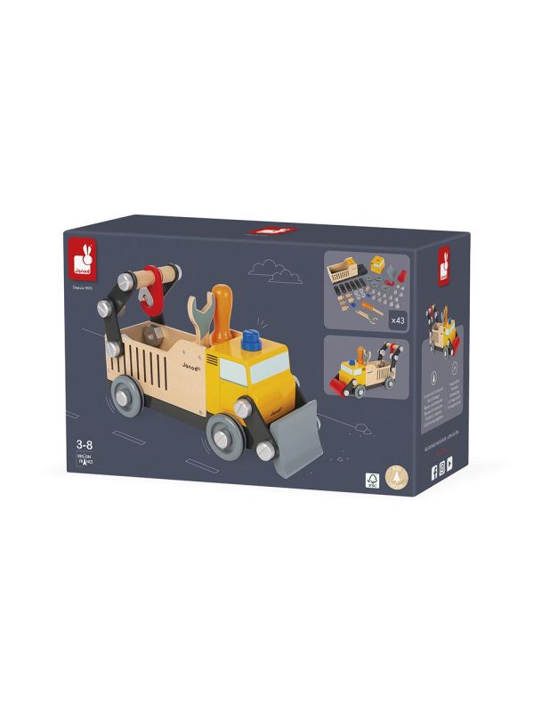 Camion de pompiers "Brico'kids" en bois