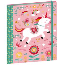 Carnet  de note avec élastique pour enfant avec élastique format A5