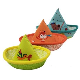 Petits bateaux qui vont sur l'eau