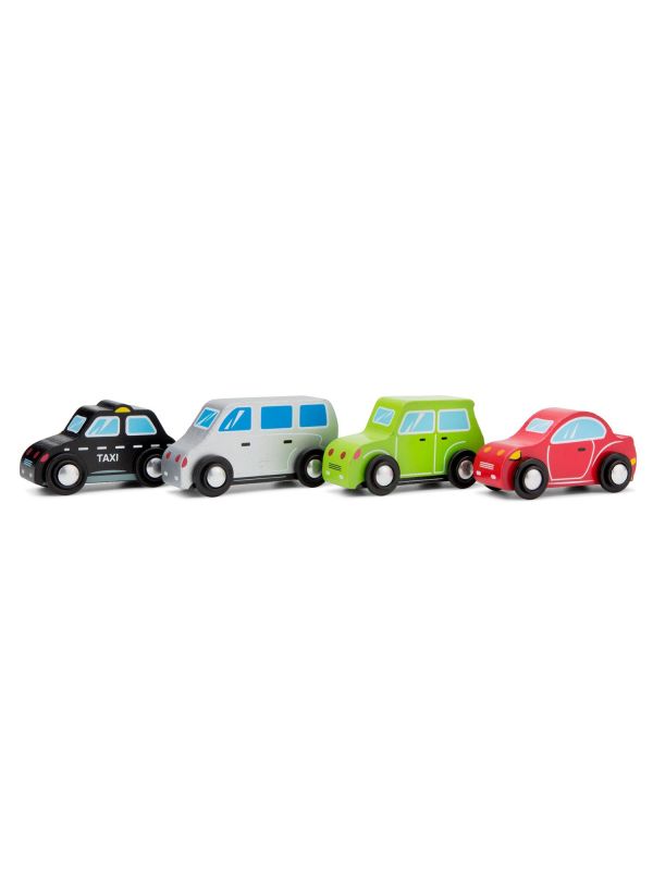 Petites voitures en bois