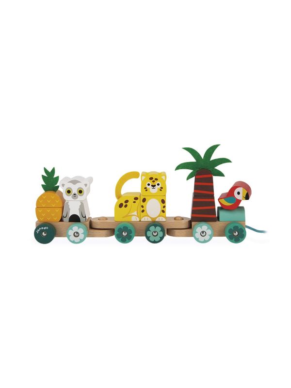 Petit train tropical à tirer