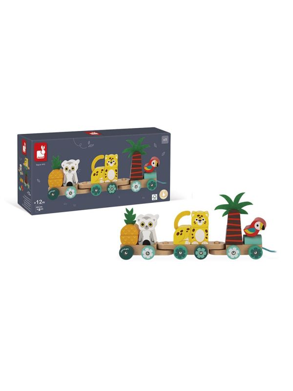Petit train tropical à tirer