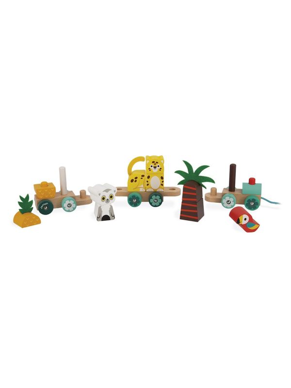 Petit train tropical à tirer