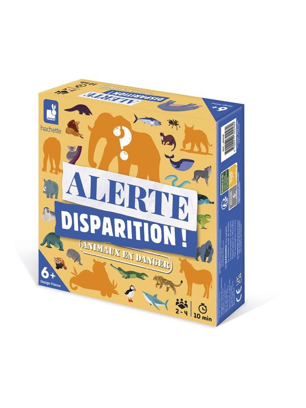 Jeu de société :Alerte disparition