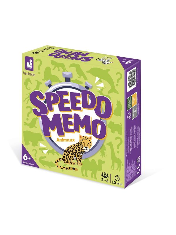 Jeu de société Speedo memo animaux