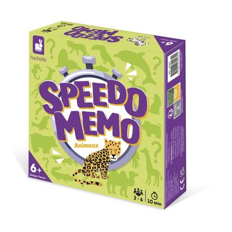 Jeu de société Speedo memo animaux