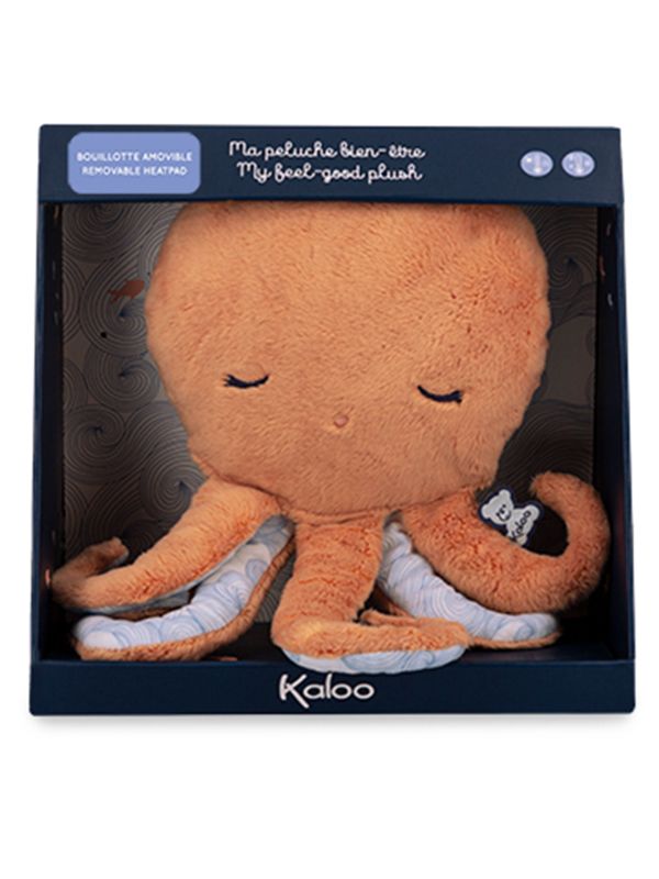 Peluche bouillote pieuvre