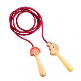 Corde à sauter en bois –  Zia la licorne