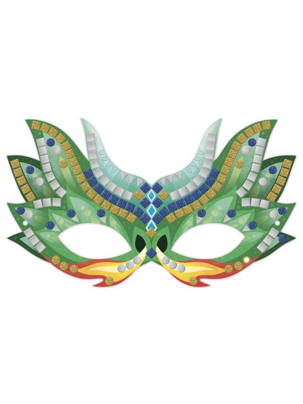 kit créatif-masques en mosaïque mousse