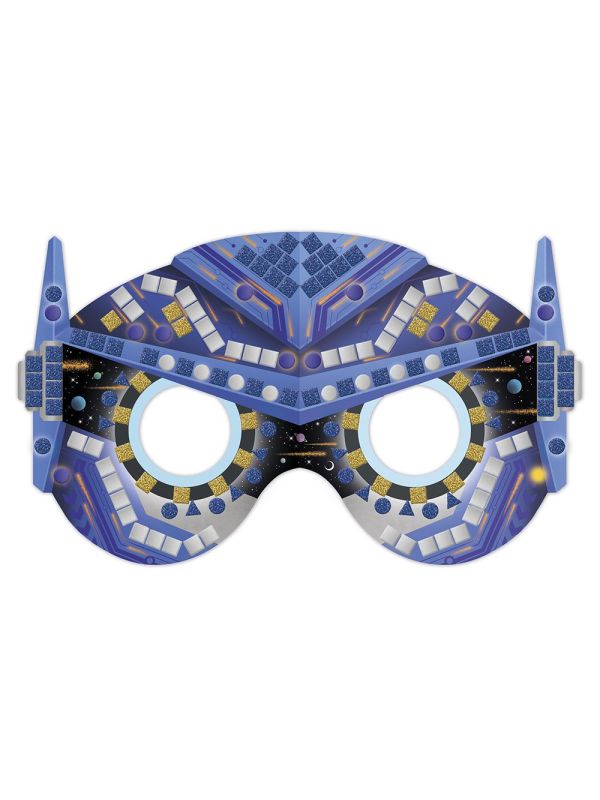 kit créatif-masques en mosaïque mousse