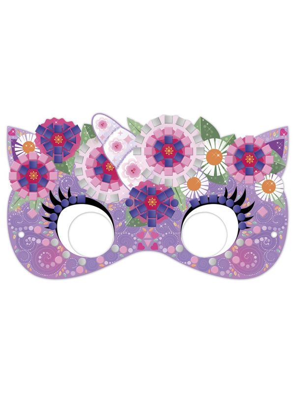 kit créatif-masques en mosaïque mousse