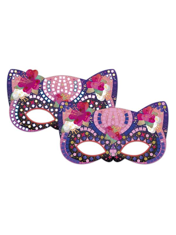 kit créatif-masques en mosaïque mousse
