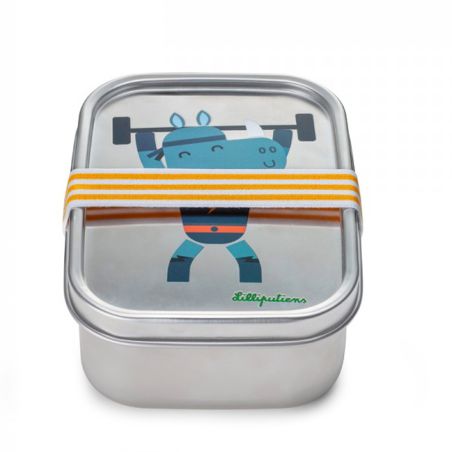 Boîte à déjeuner enfant en acier inoxydable- Marius