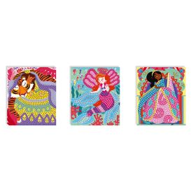 Tableaux en mosaïques à faire pour enfants - Princesses