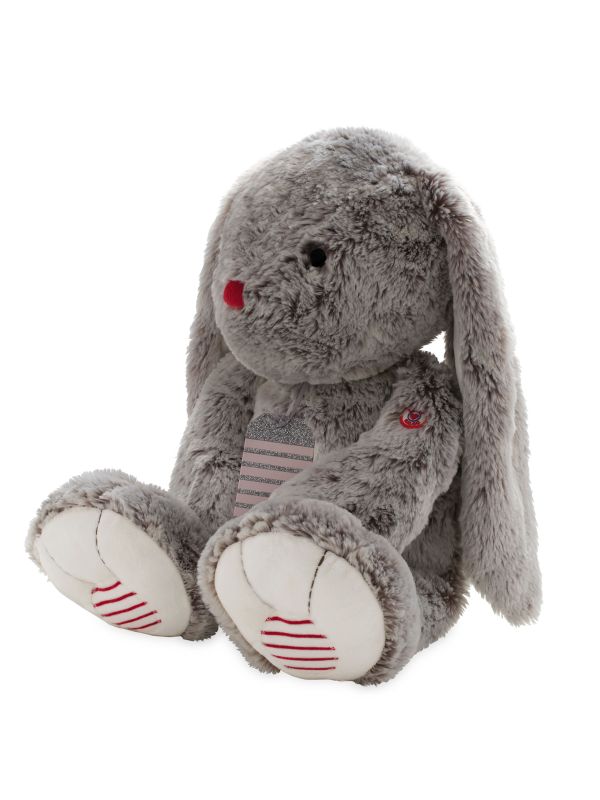 Doudou rouge  "KALOO" -38 cm LAPIN LEO