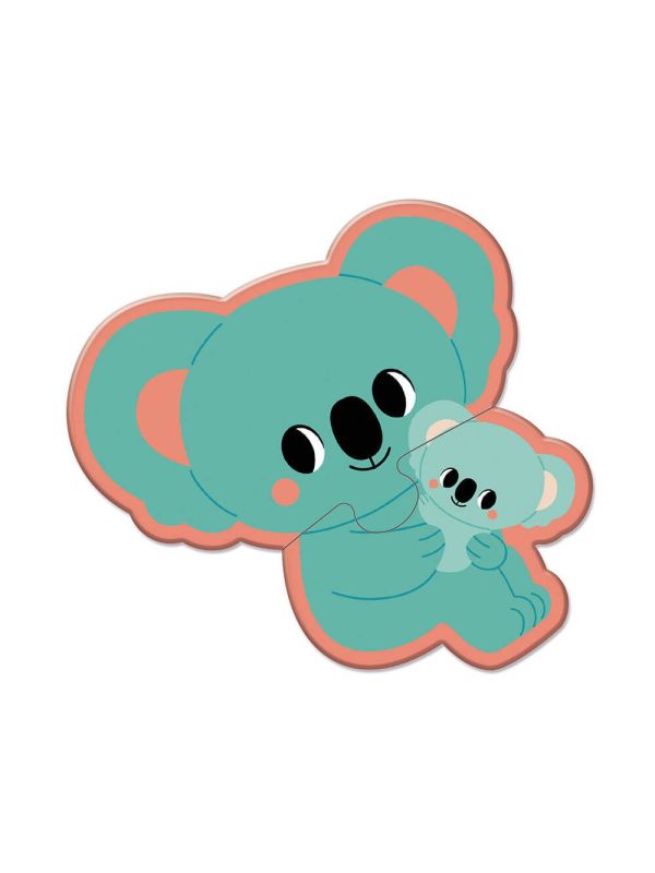 Puzzles évolutif 2 pièces koala