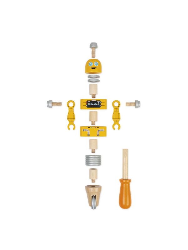 Robots "Brico'kids" en bois
