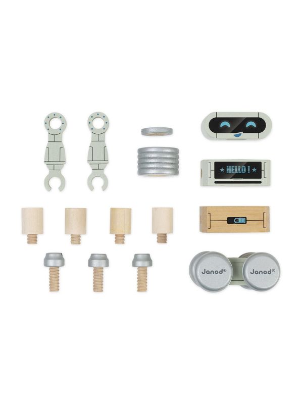 Robots "Brico'kids" en bois