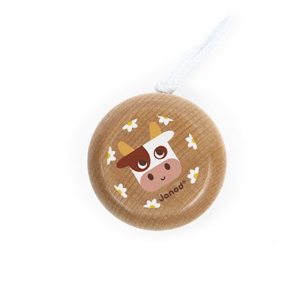 Yoyo traditionnel en bois- vache