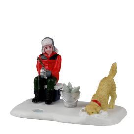 LEMAX 22138 - Figurine pêche sur glace entre copains
