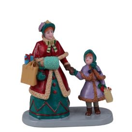 LEMAX 22142 - Figurine les boutiques entre mère et fille