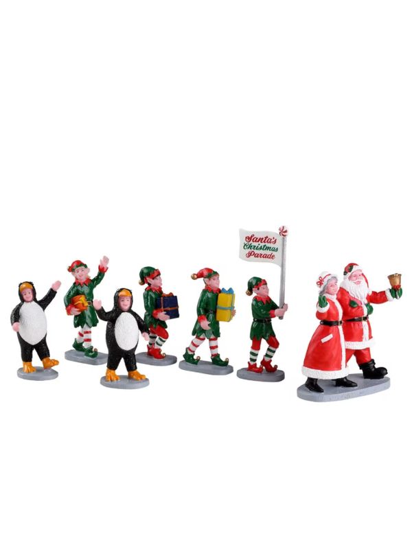 LEMAX 23592 - Parade du père-noël et de ces lutins