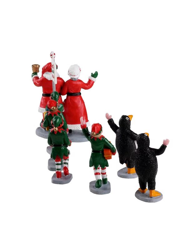 LEMAX 23592 - Parade du père-noël et de ces lutins