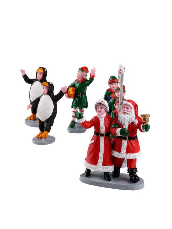 LEMAX 23592 - Parade du père-noël et de ces lutins