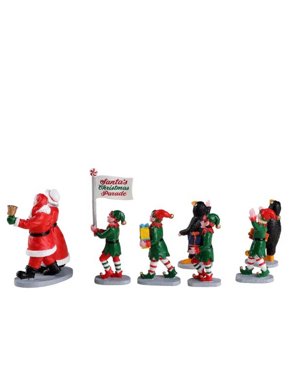 LEMAX 23592 - Parade du père-noël et de ces lutins