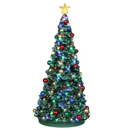LEMAX 24954 - Sapin de la place du village multi-couleurs