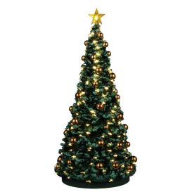LEMAX 24995 - Sapin de la place du village doré