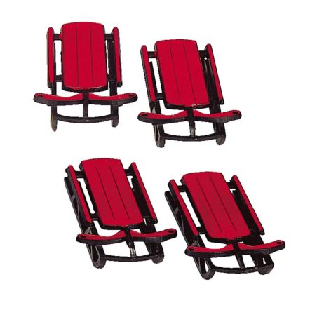 LEMAX 34948 - Luges rouge et noir