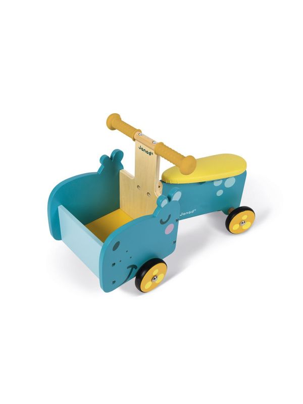 Porteur hippo en bois