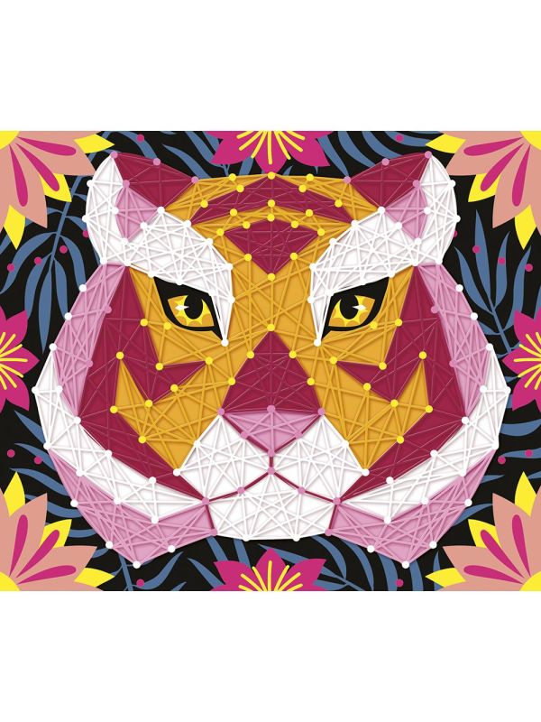 kit créatif-fils tendus animaux de la jungle