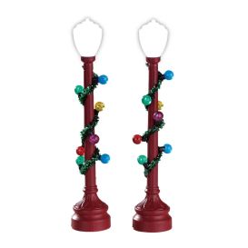 LEMAX 74229 - Lampadaire globe enguirlandé