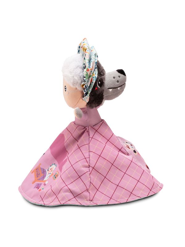 83411 - Marionnette réversible " le Petit  chaperon rouge"