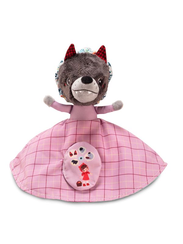83411 - Marionnette réversible " le Petit  chaperon rouge"