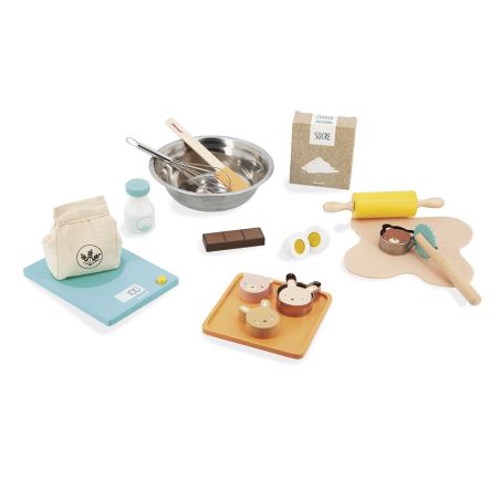 Set de pâtisserie - Réplique pour enfant en bois