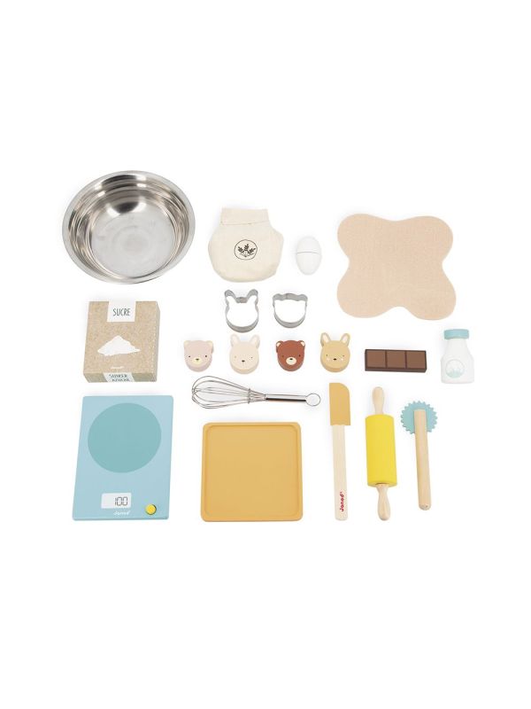 Set de pâtisserie - Réplique pour enfant en bois
