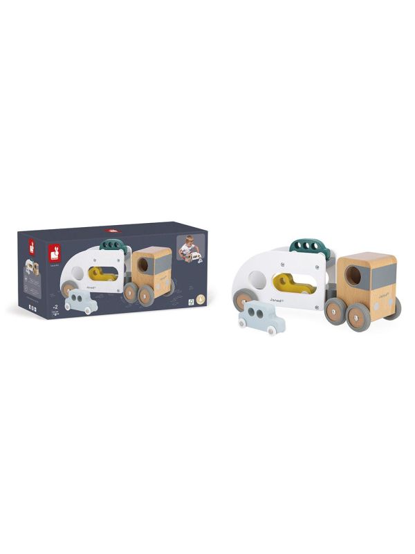 Camion transporteur multi bolides bois