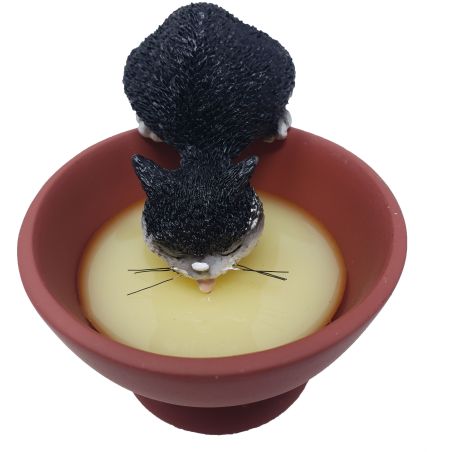 Figurine chat Dubout-La Gourmandise