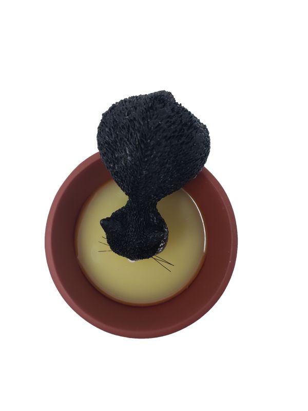 Figurine chat Dubout-La Gourmandise