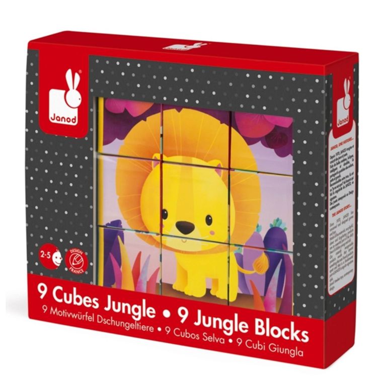 Puzzle cube - Jungle Puzzle cube - Jungle