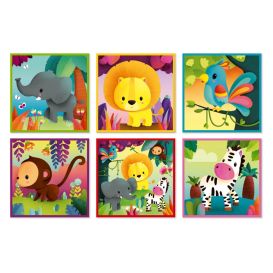 Puzzle cube - Jungle