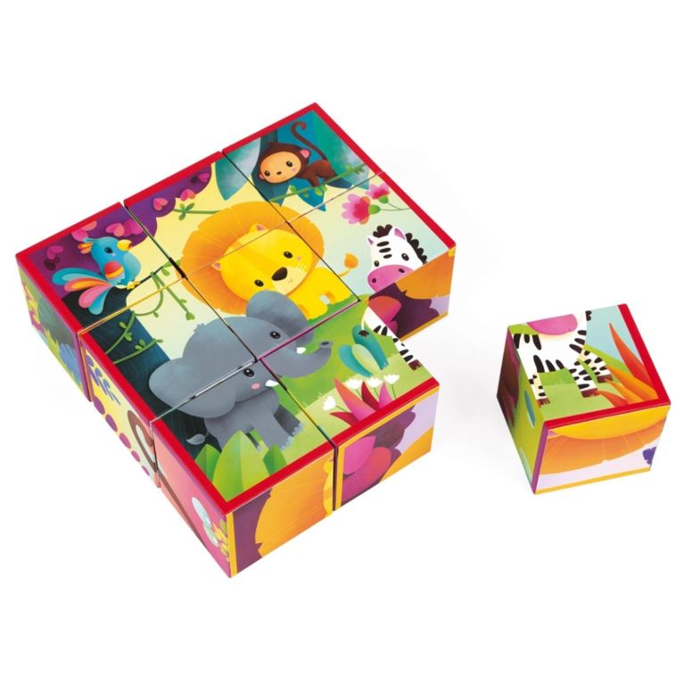 Puzzle cube - Jungle Puzzle cube - Jungle