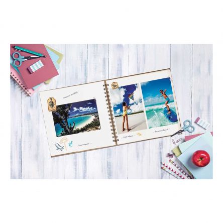 Album photo 60 pages pour 120 photos 10 x 15 cm
