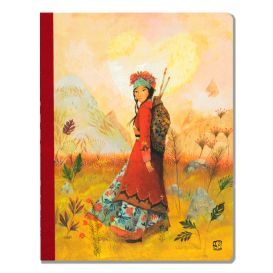 Carnet 17 x 22 cm, 80 pages blanches - "Love is all" - IZOU