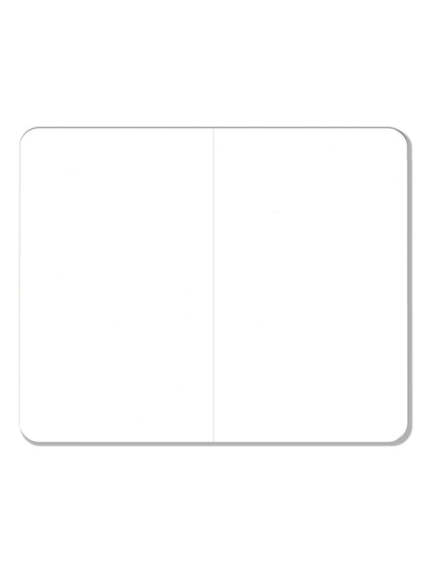 Carnet 17 x 22 cm, 80 pages blanches - Page blanche