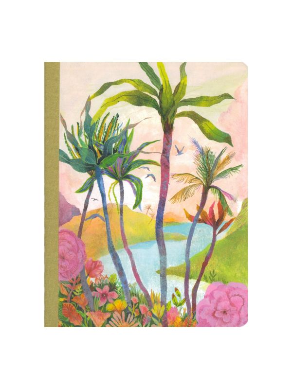 Carnet 17 x 22 cm, 96 pages lignés - "The river" - Izou