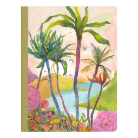 Carnet 17 x 22 cm, 96 pages lignés - "The river" - Izou